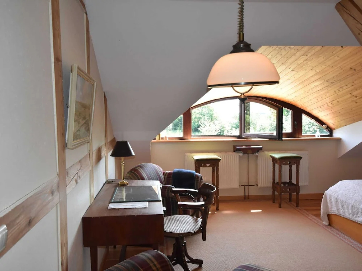 Besondere Ferienwohnung Bibliothek in Buschhagen