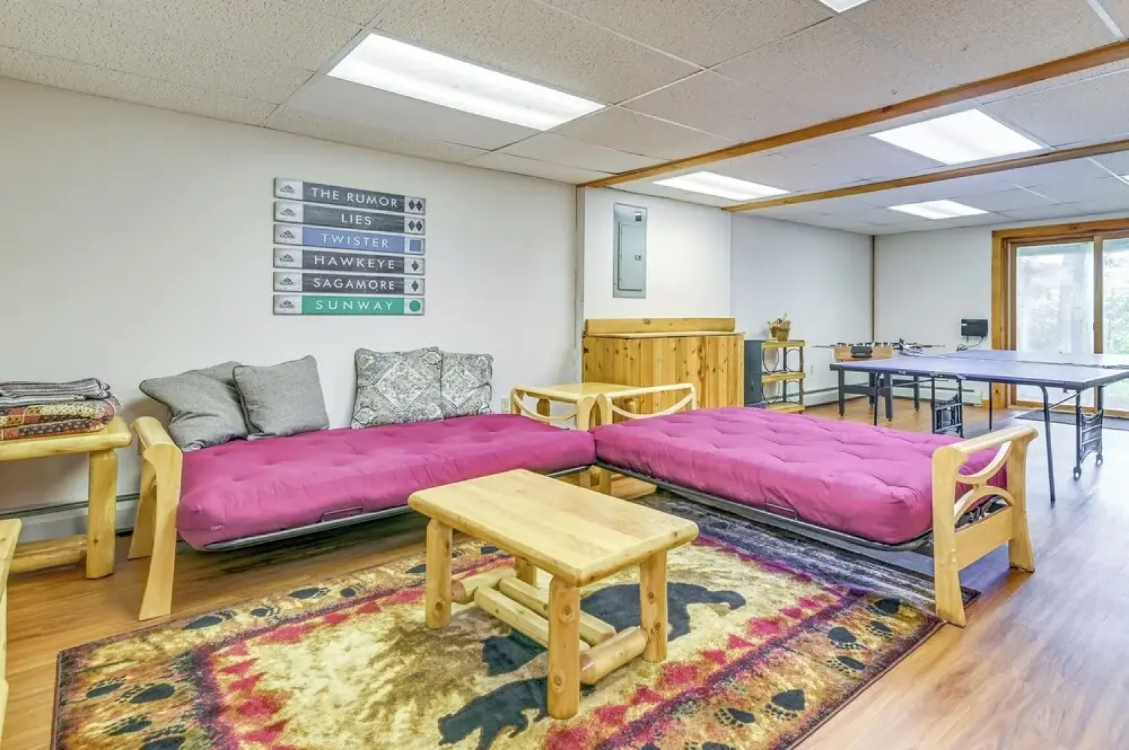 Gore Mountain Cabin: Game Room & Fire Pit