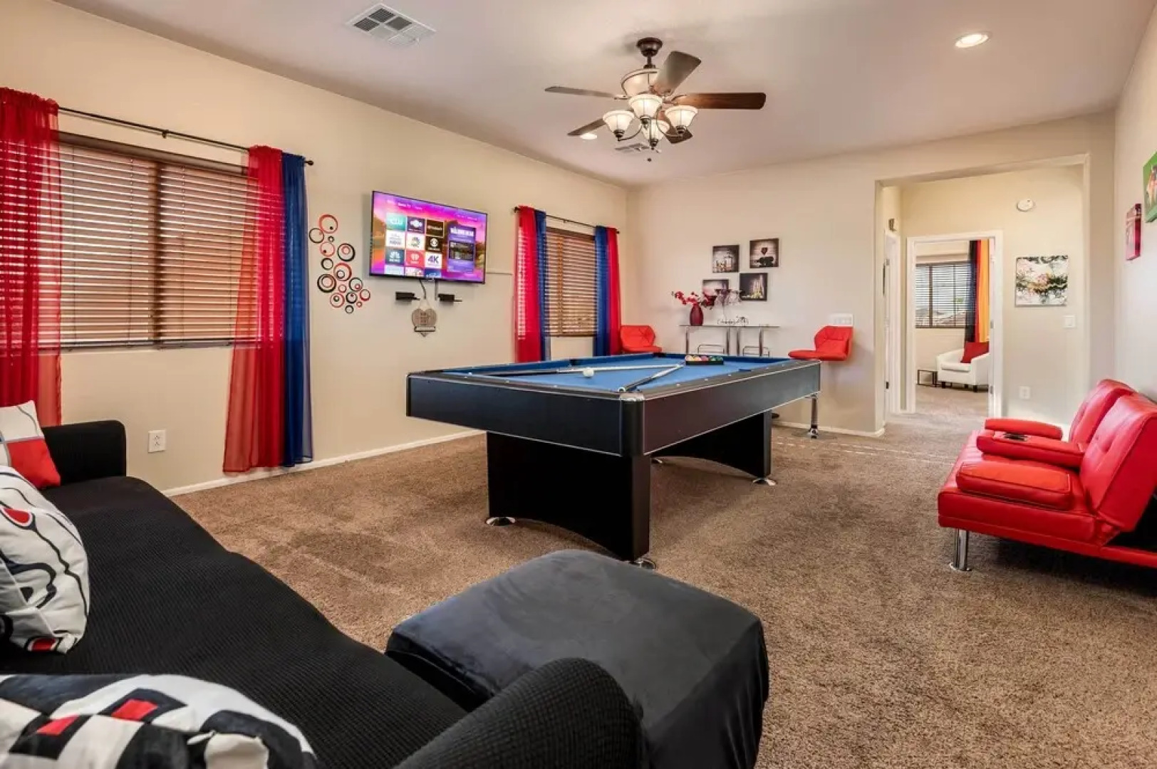 Stylish Surprise Home w/ Private Pool & Game Room!
