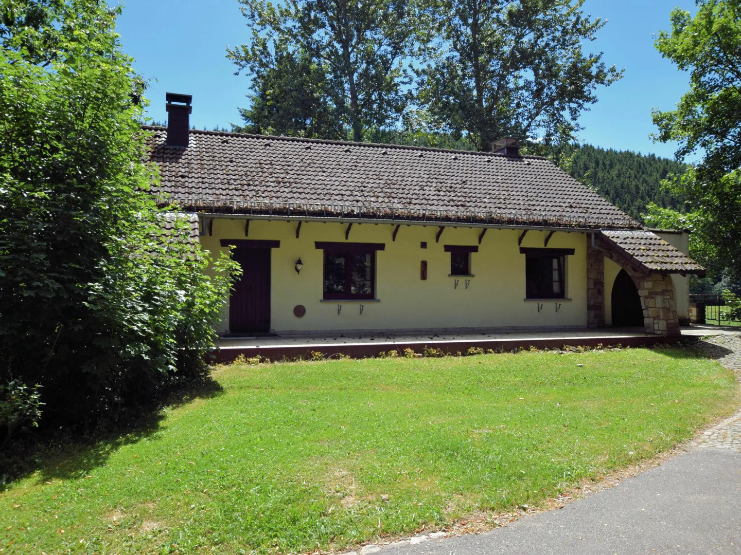 Ardennes Villa With Riverside Garden and Views