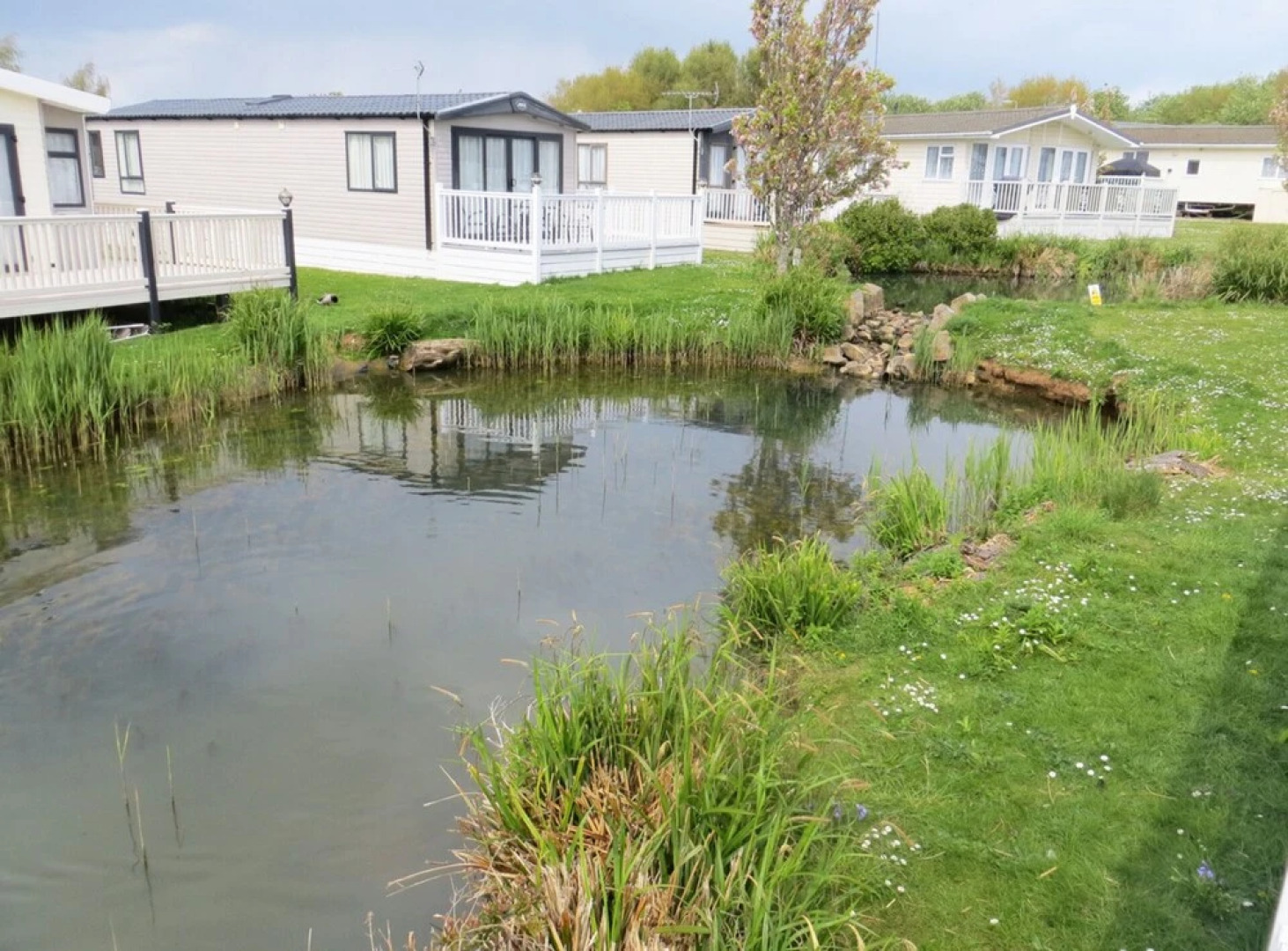 Lodge Hill. Lodge on Holiday Park