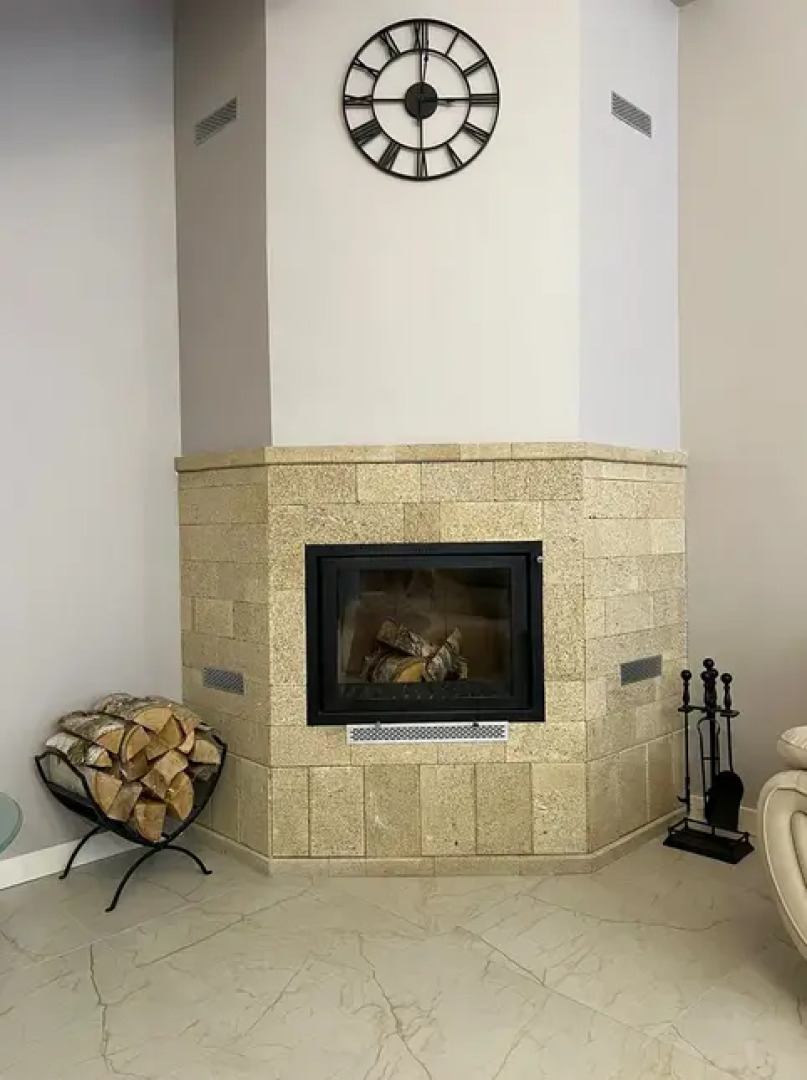 Коттедж Yellow Stone с камином