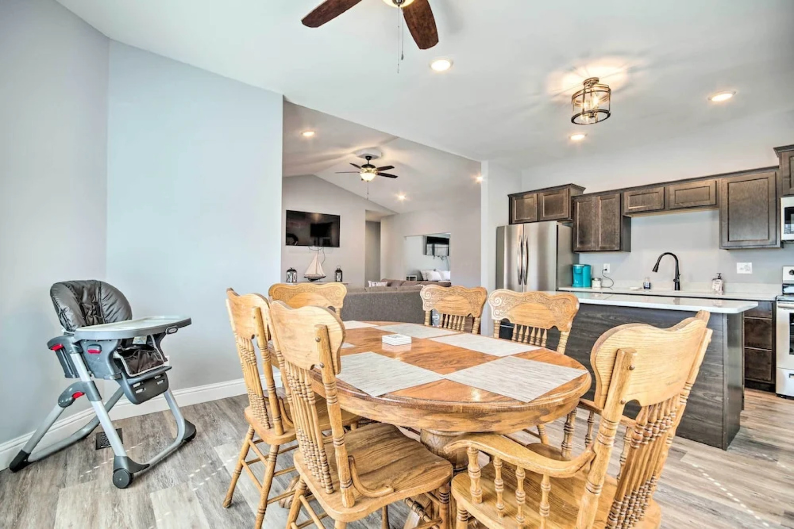 Dock & Fire Pit: Lakefront Rocky Mount Home!