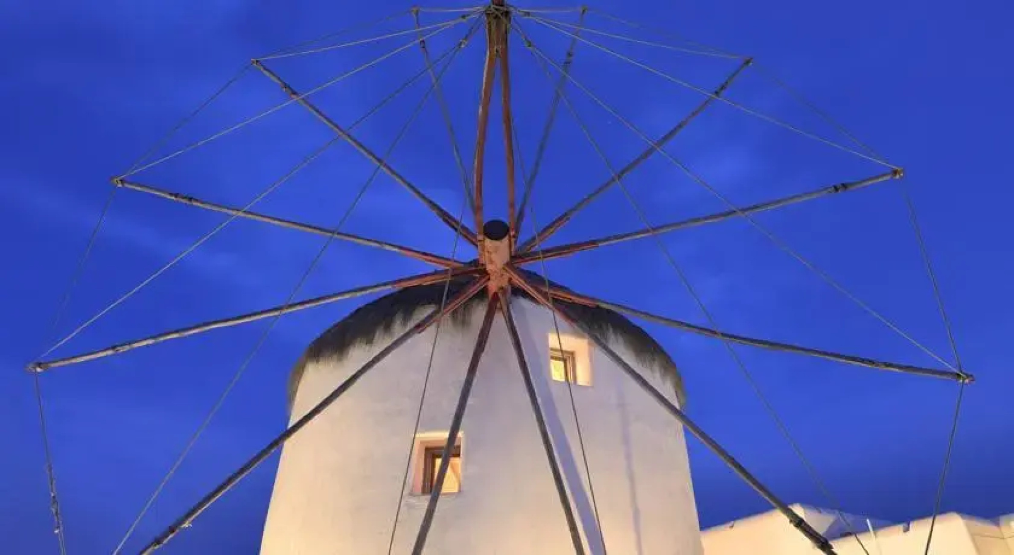 Traditional Mykonian Windmill