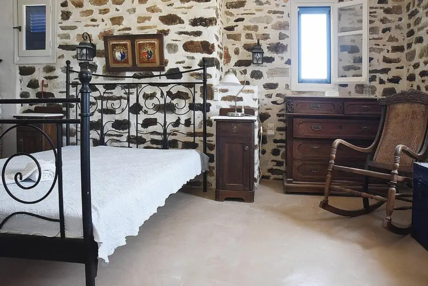 Antiparos Stone House with sea views