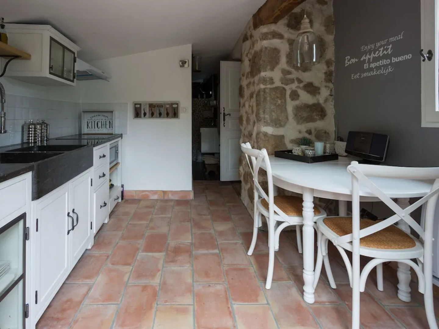 Stone Villa in Saint-jeannet With Roofed Terrace and Garden