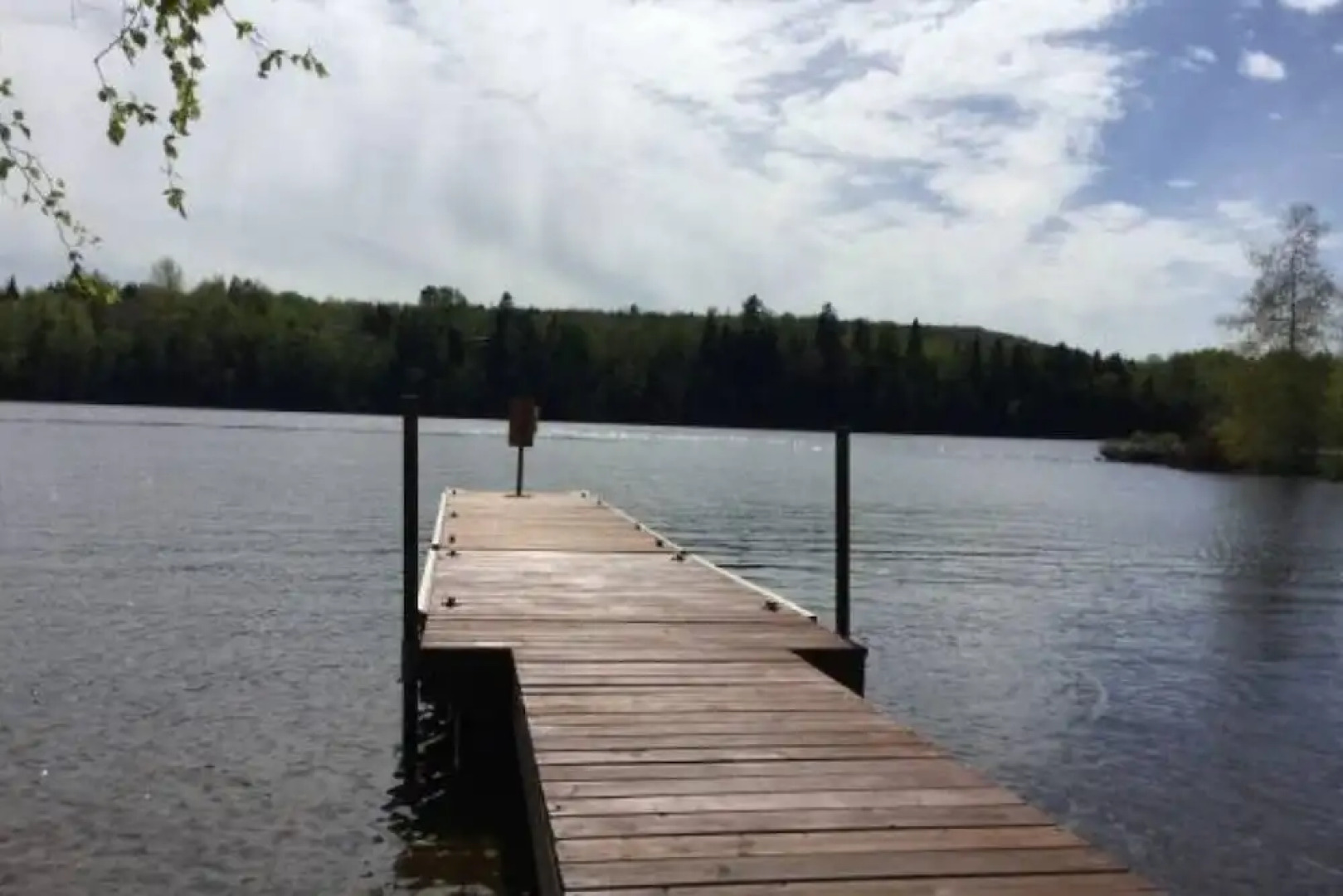Chalet Grandes-piles St-maurice, Quai Privé