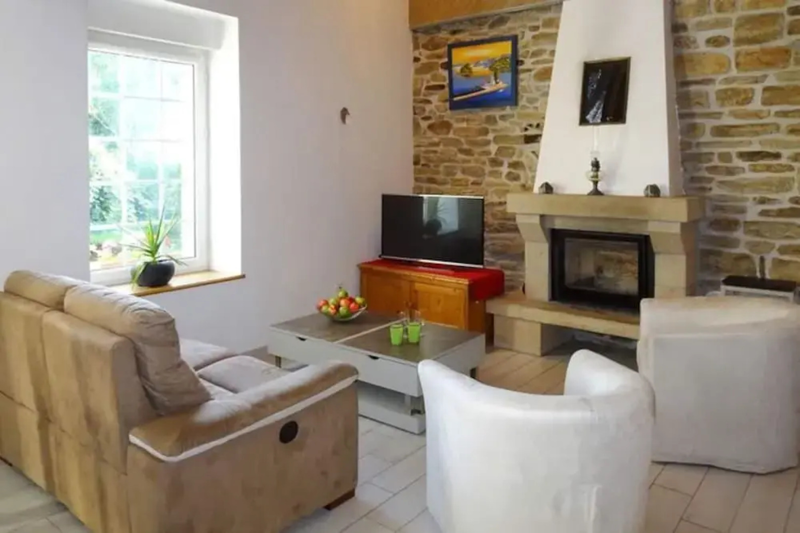 Stone House in Brittany Near Concarneau