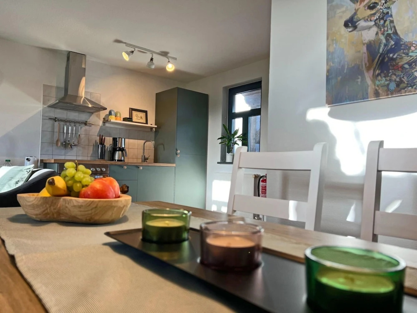 Wohnung in Dargun mit Pool und Streichelzoo