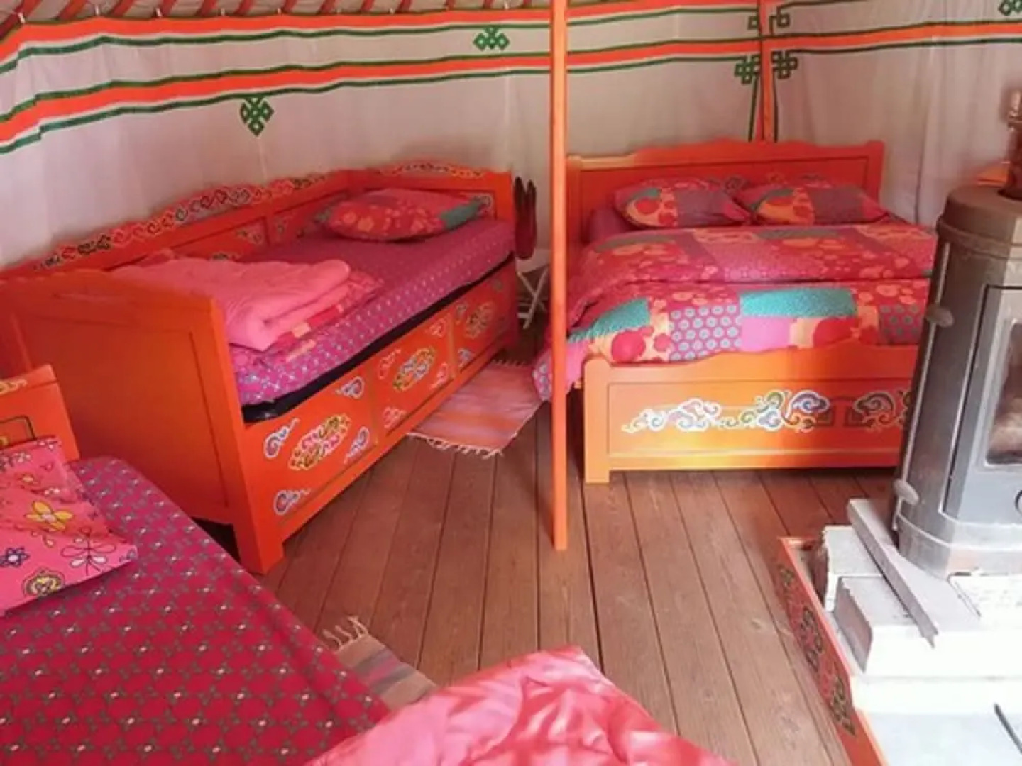 Yourtes du Moulin Bertrand