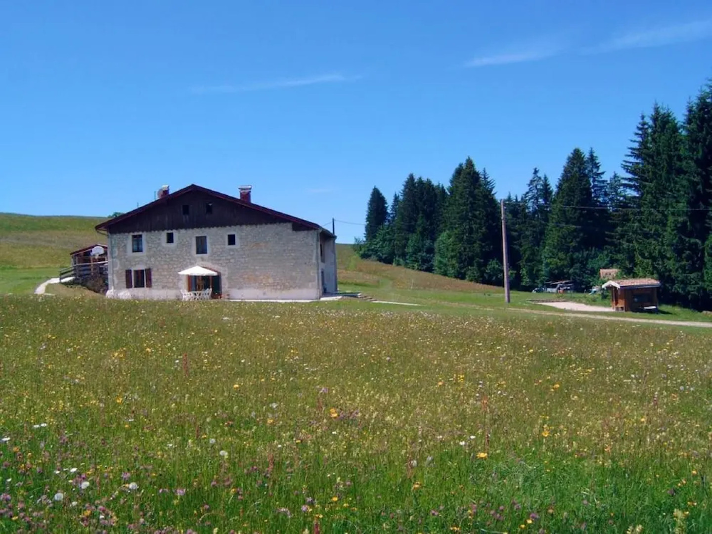 House With one Bedroom in Septmoncel, With Wonderful Mountain View, Fu