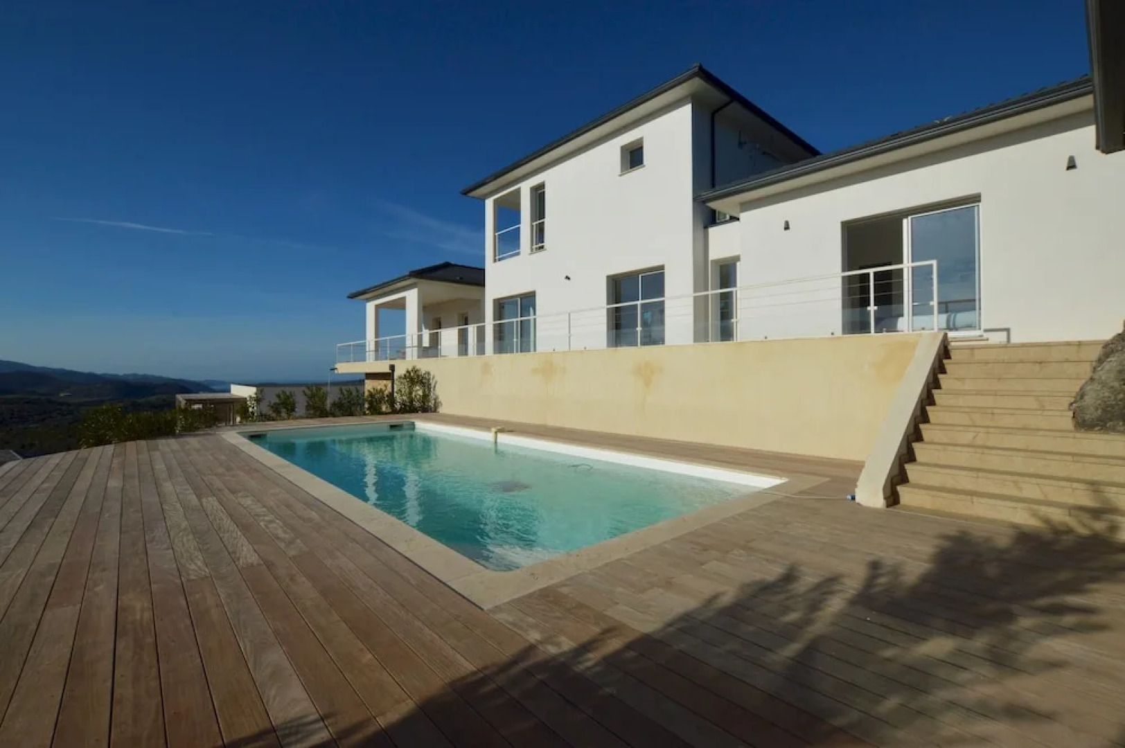 Casa Serena  piscine et vue panoramique