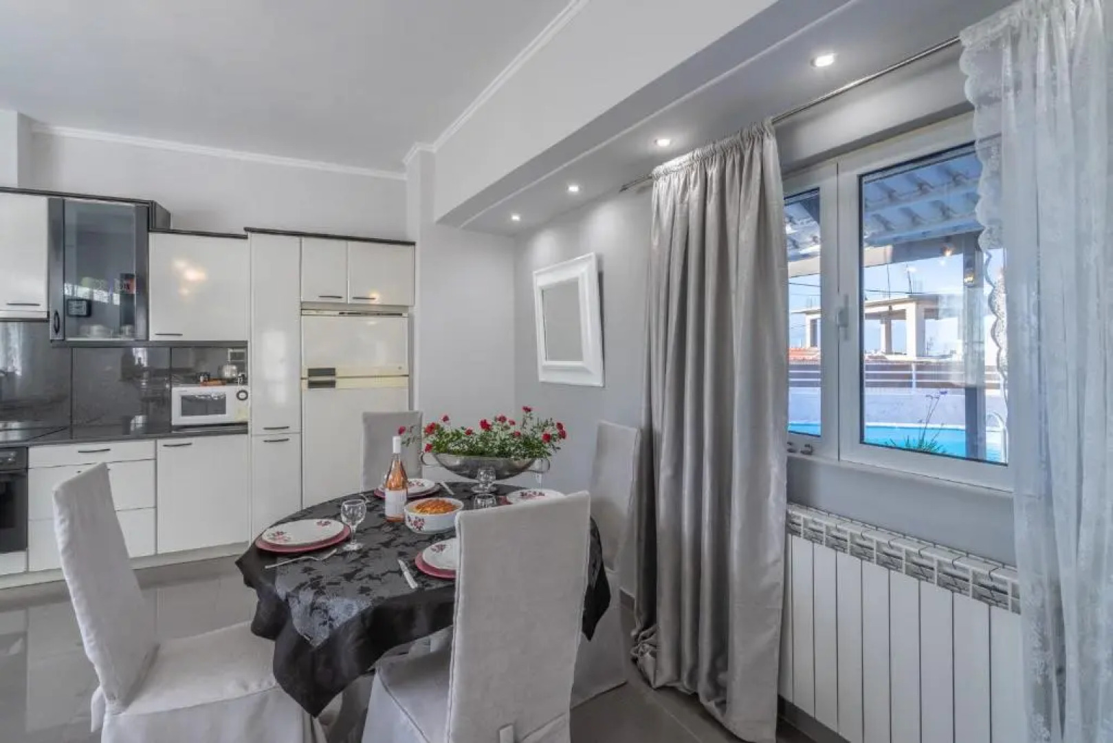 Fontana Luxury Villa Salakos With Pool Near Beach