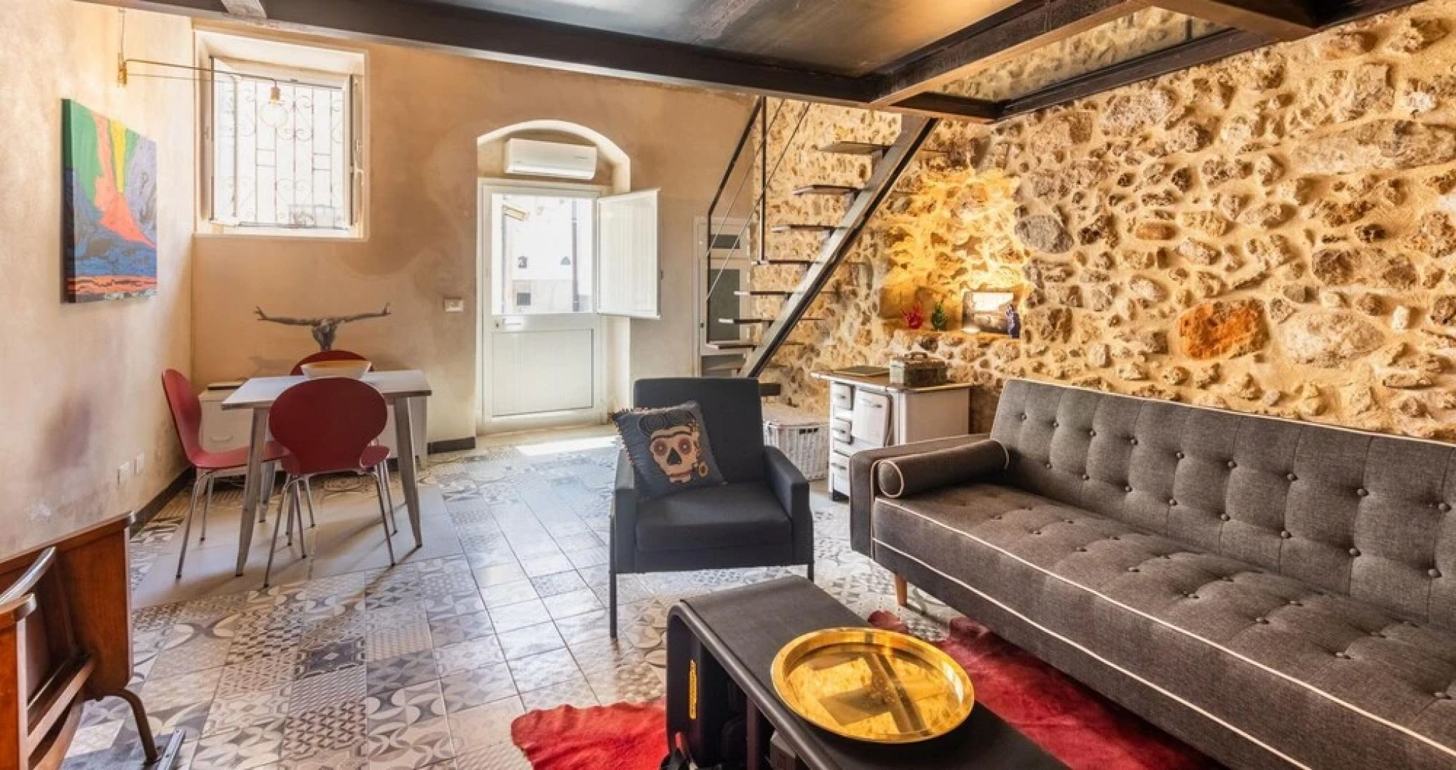 Casa Nostra in Noto With 1 Bedrooms and 1 Bathrooms