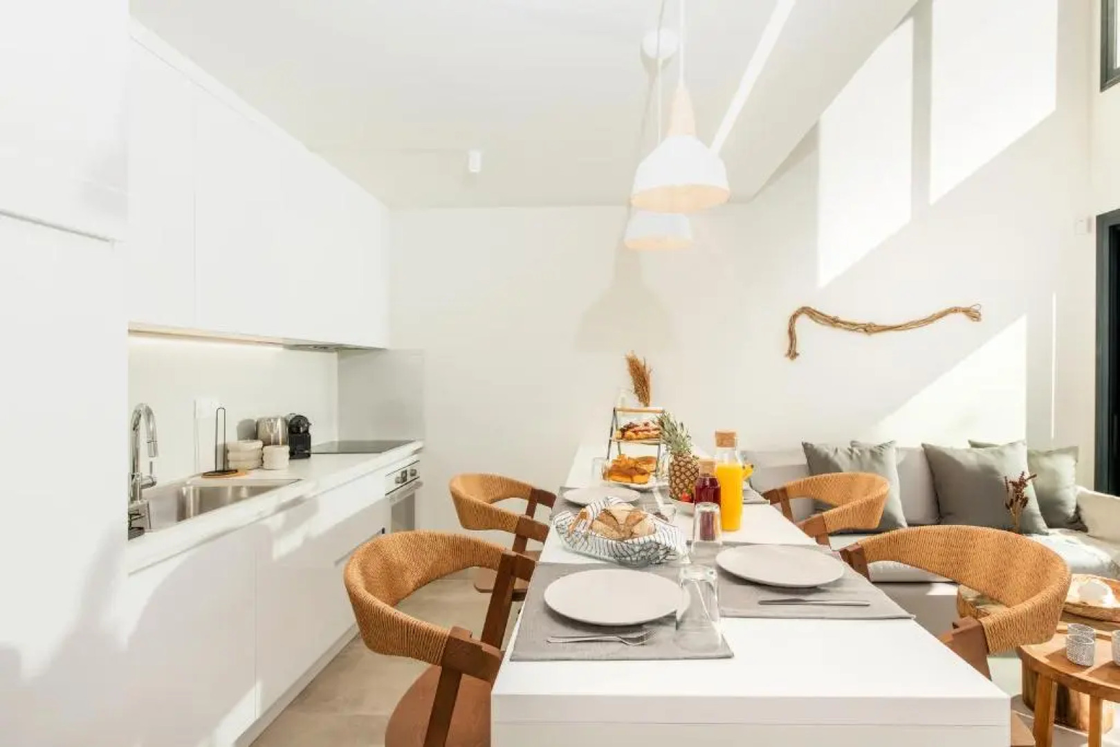 Serene seafront homes