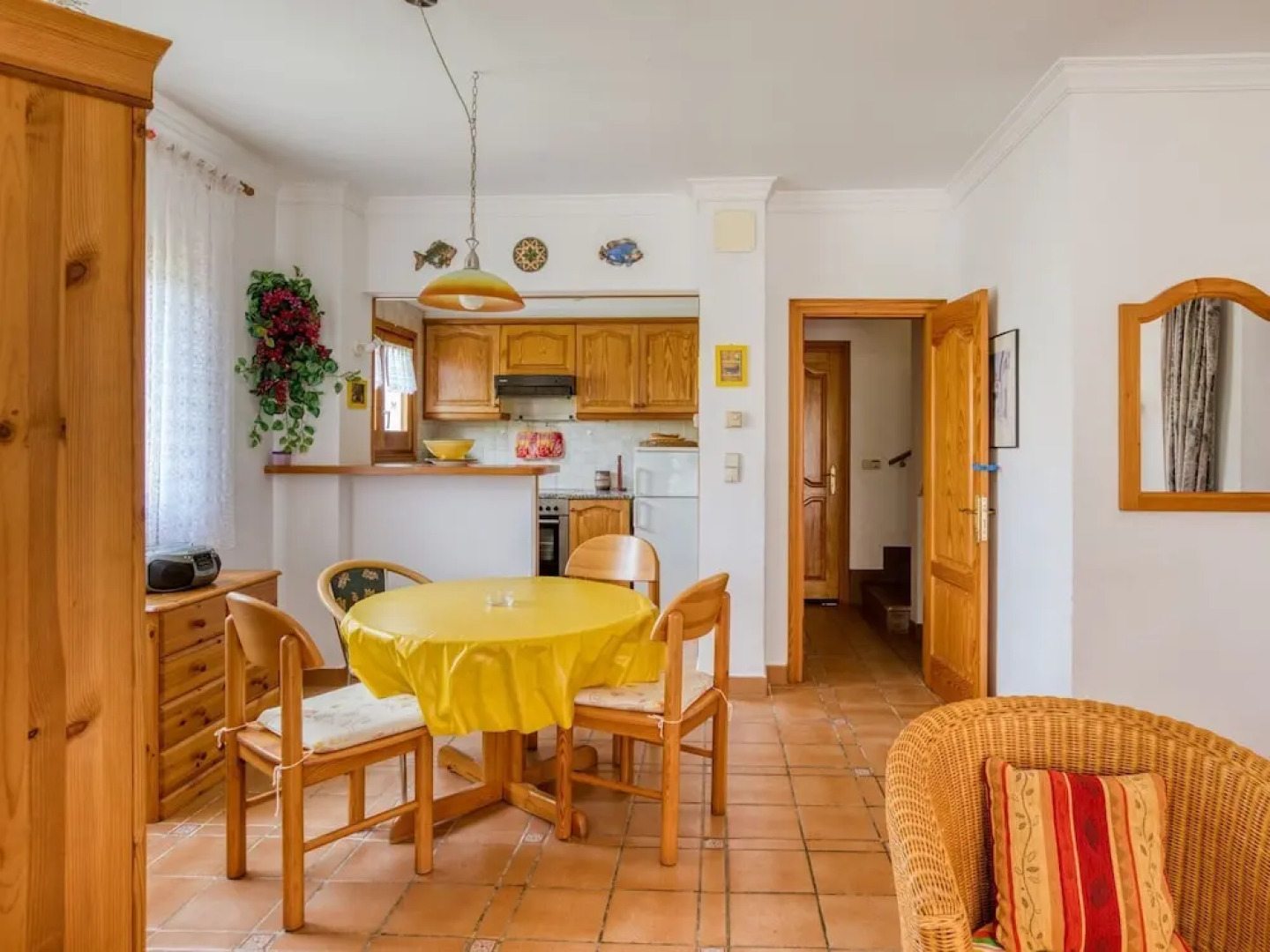 Cosy Townhouse in Vilamacolum With Shared Garden and Swimming Pool