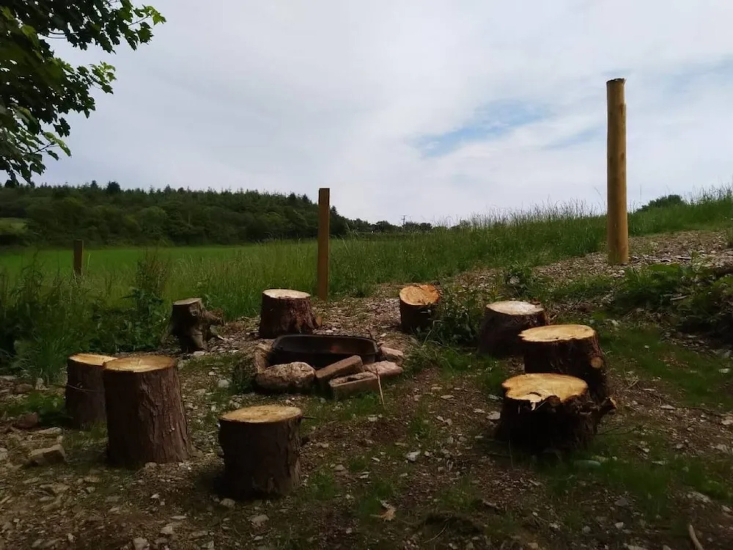 Pilgrims Shepherd's Hut - Goosewell Glynn Glamping