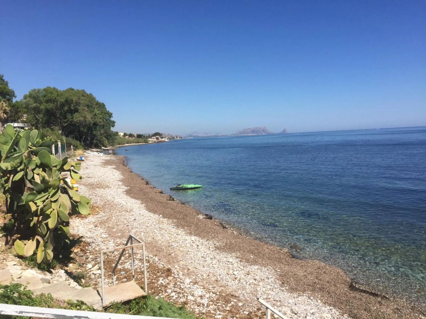 Sfondo Blu Villa sul mare