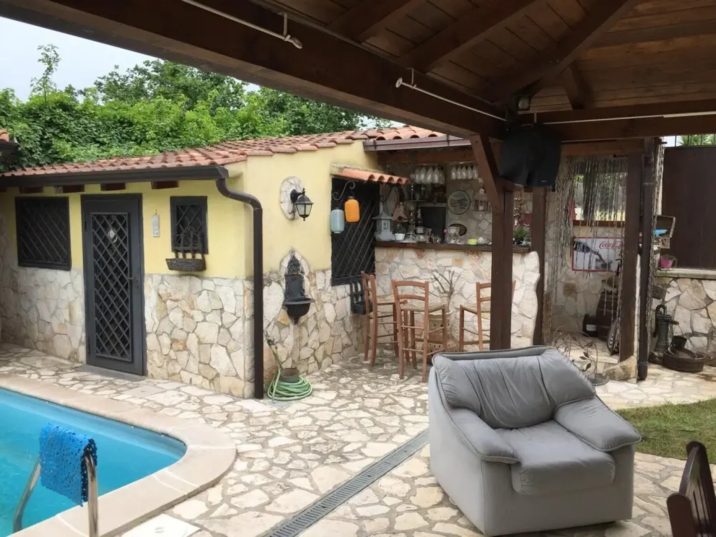 Apartment With one Bedroom in Giugliano in Campania, With Shared Pool, Furnished Terrace and Wifi - Near the Beach