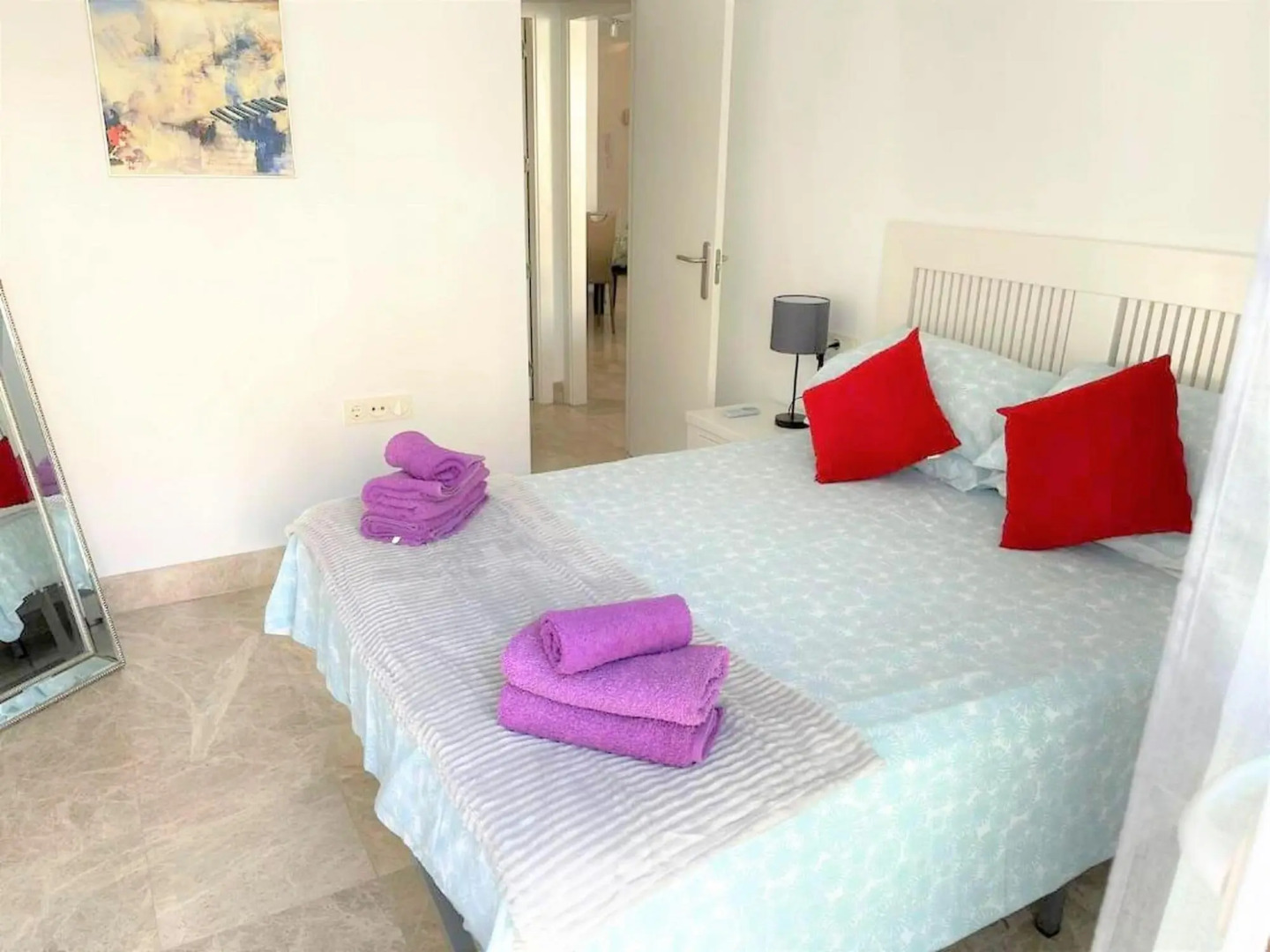 Pleasant apartment in Almerimar with shared pool