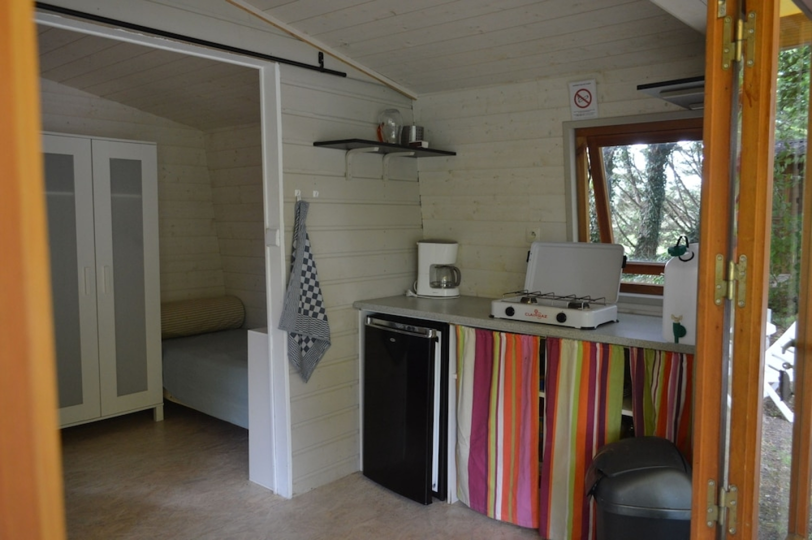 Camping Le Petit Lion - Lodges Bois