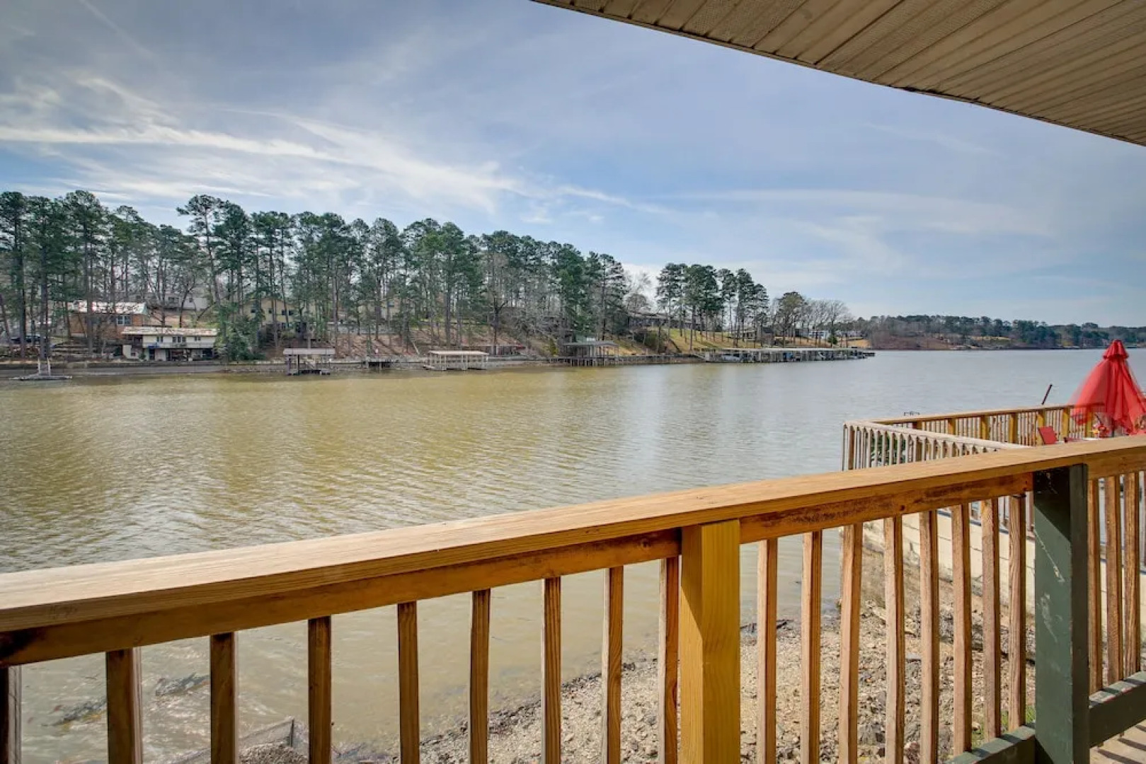 Lakefront Hot Springs Condo w/ Balcony & View!