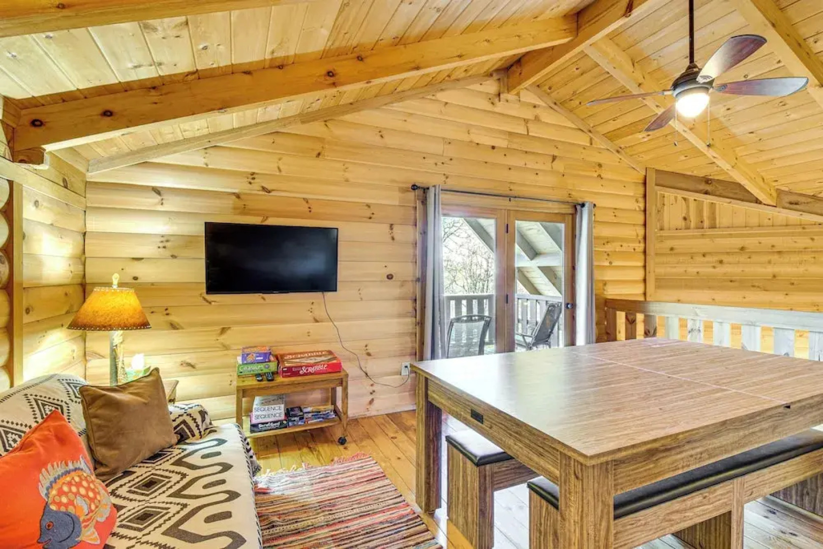 3 Mi to Dtwn Clayton: Cabin w/ Trail Access!