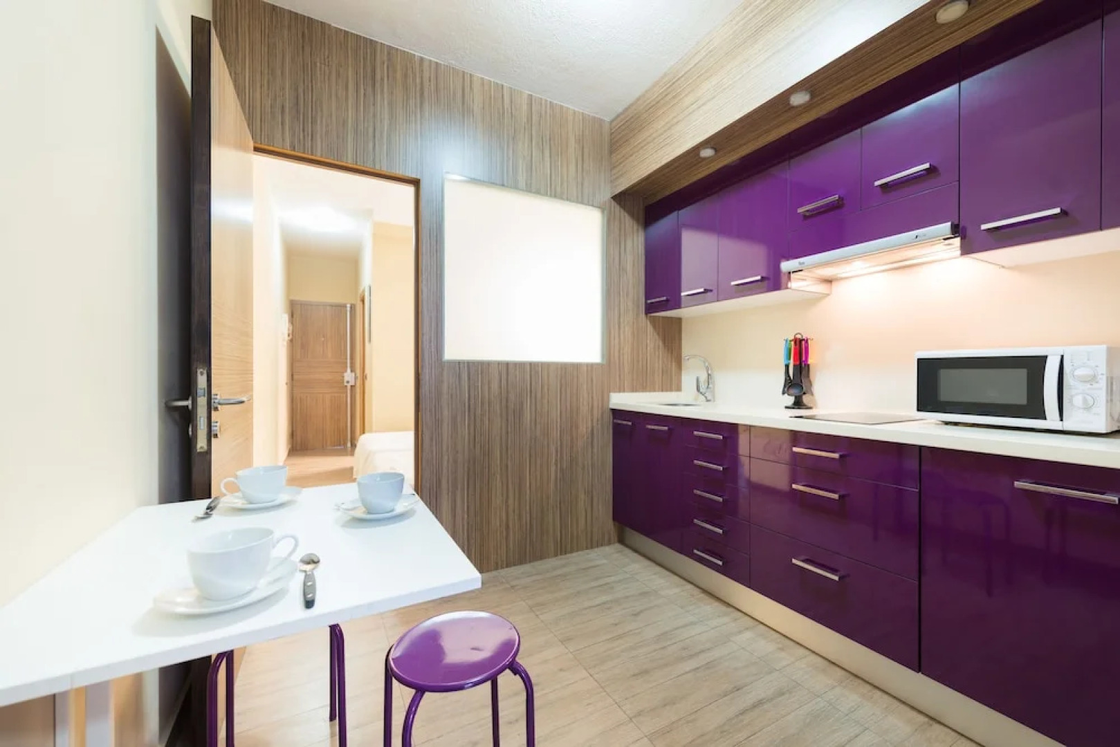 Green water at the beach