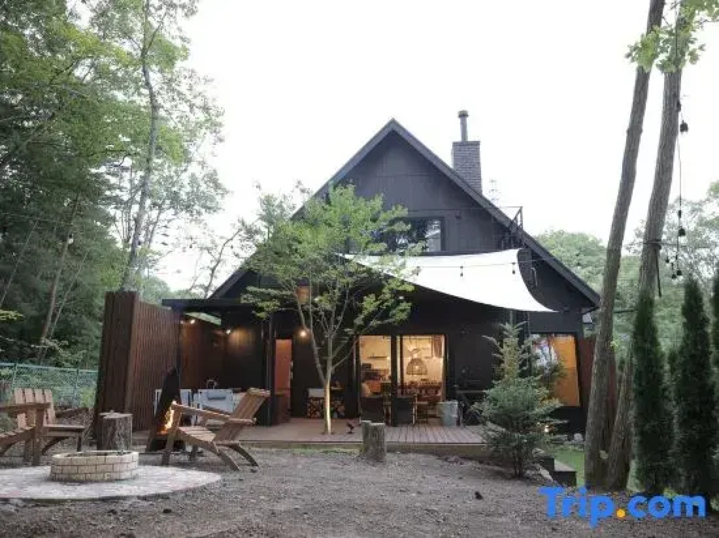 [TV] Luxury adult secret base villa 120 ㎡ Sauna, stone bath, bonfire, BBQ [Zen Building]