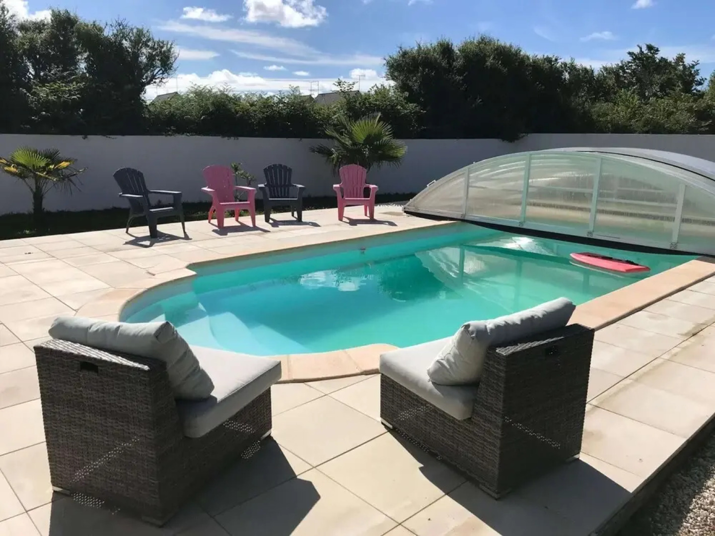 Holiday House With Private Pool in a Shared Property