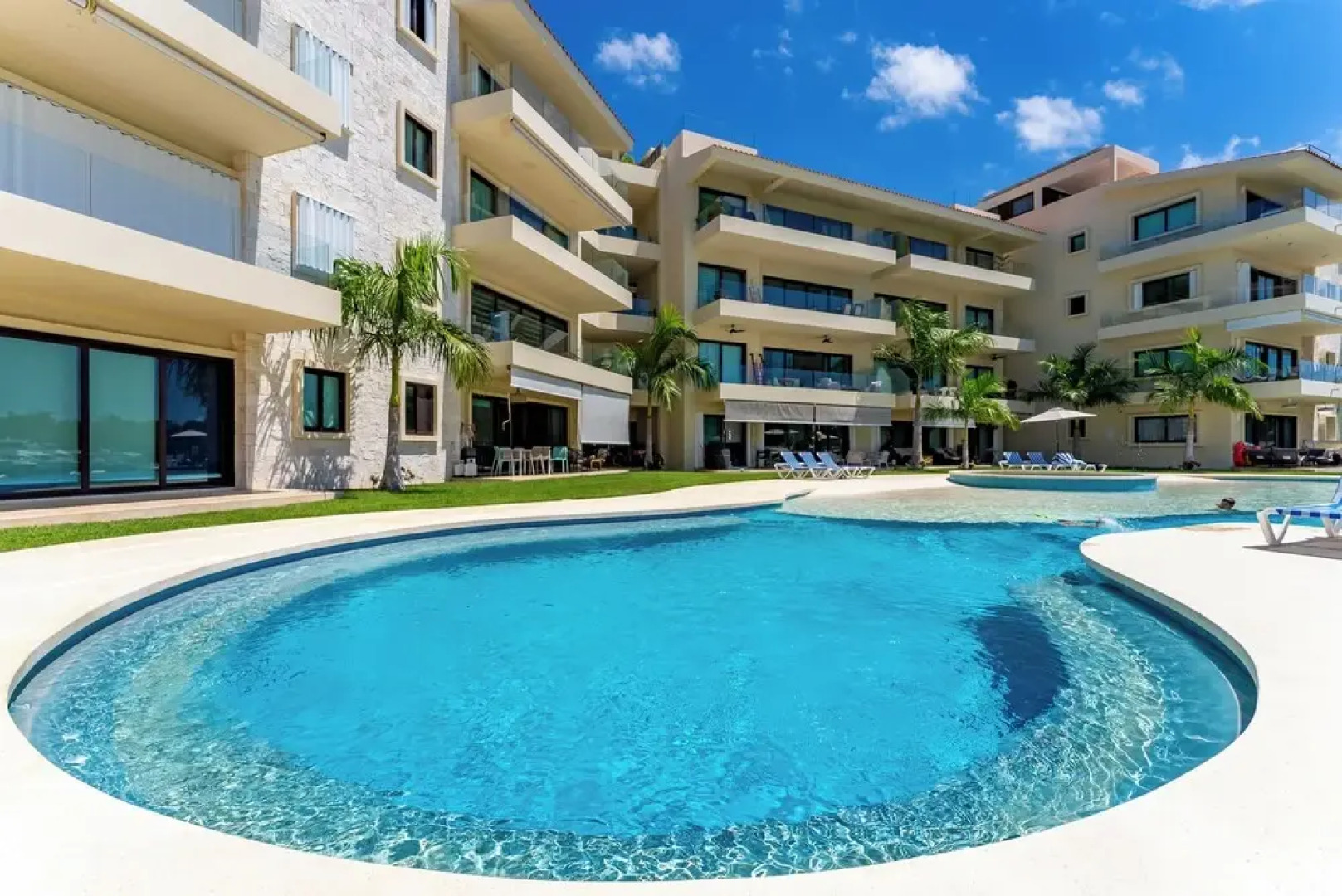 Ground Floor Marina View Infinity Pool Private Terrace Puerto Aventuras