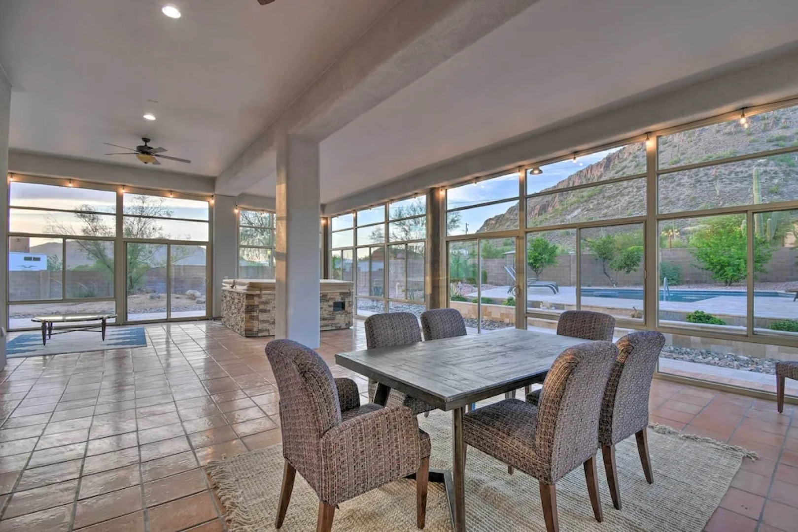 Luxe Phoenix Home: Desert Butte View & Heated Pool