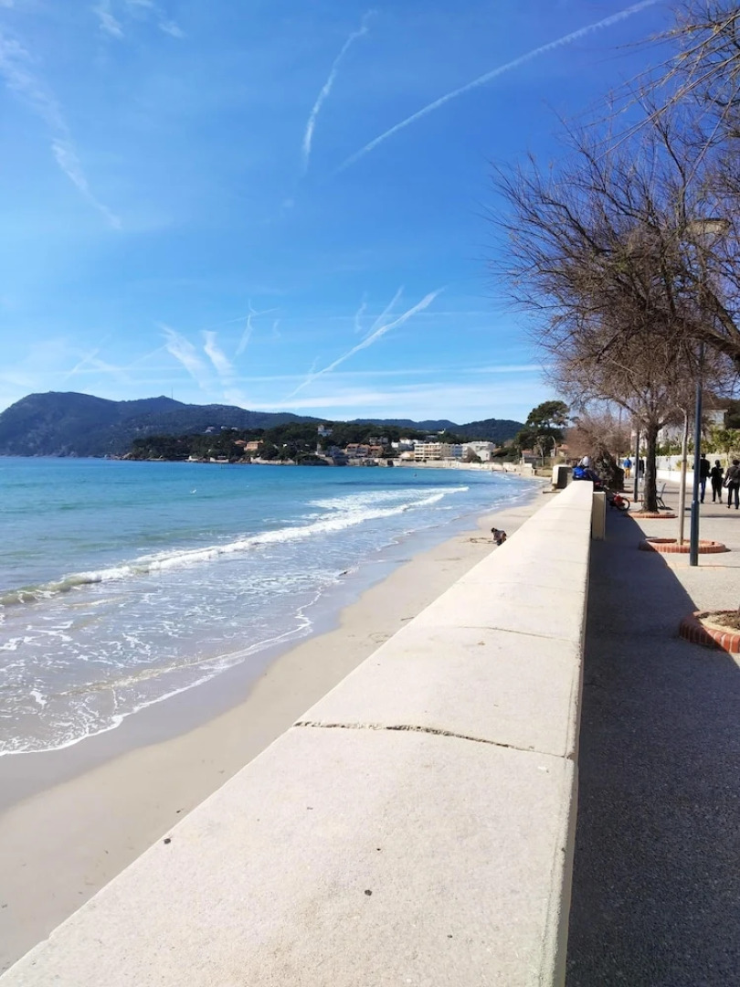 Apartment With 2 Bedrooms in Les Sablettes, With Wonderful sea View and Furnished Terrace - 700 m From the Beach