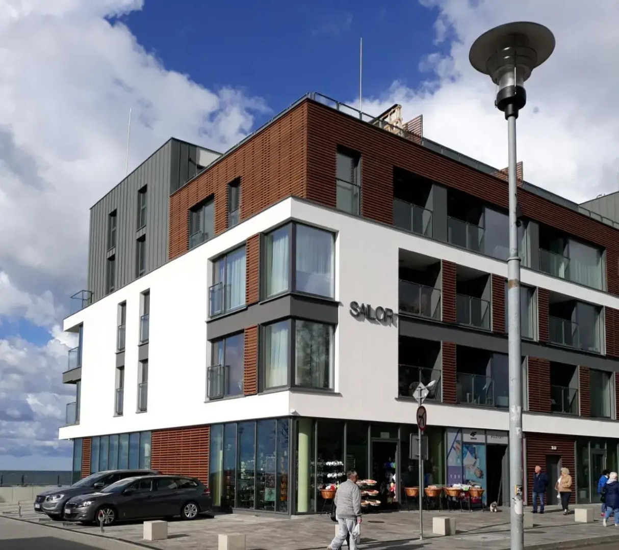 Sailor 7 Z bocznym widokiem na morze