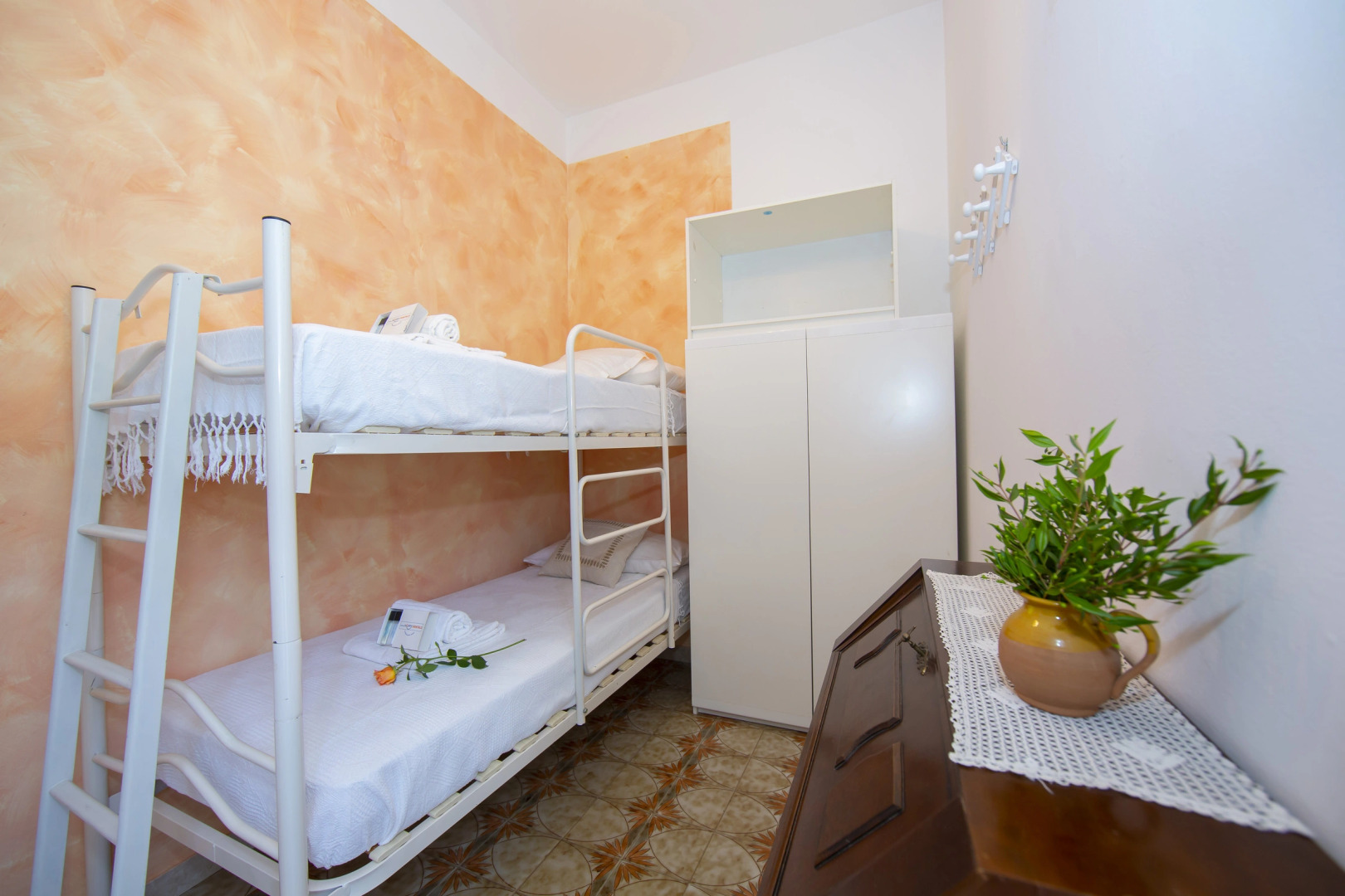 Glicine among vineyard