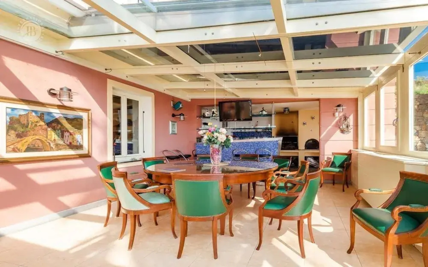 Villa Paradise-sleeps 20-pool-sea Views-pets