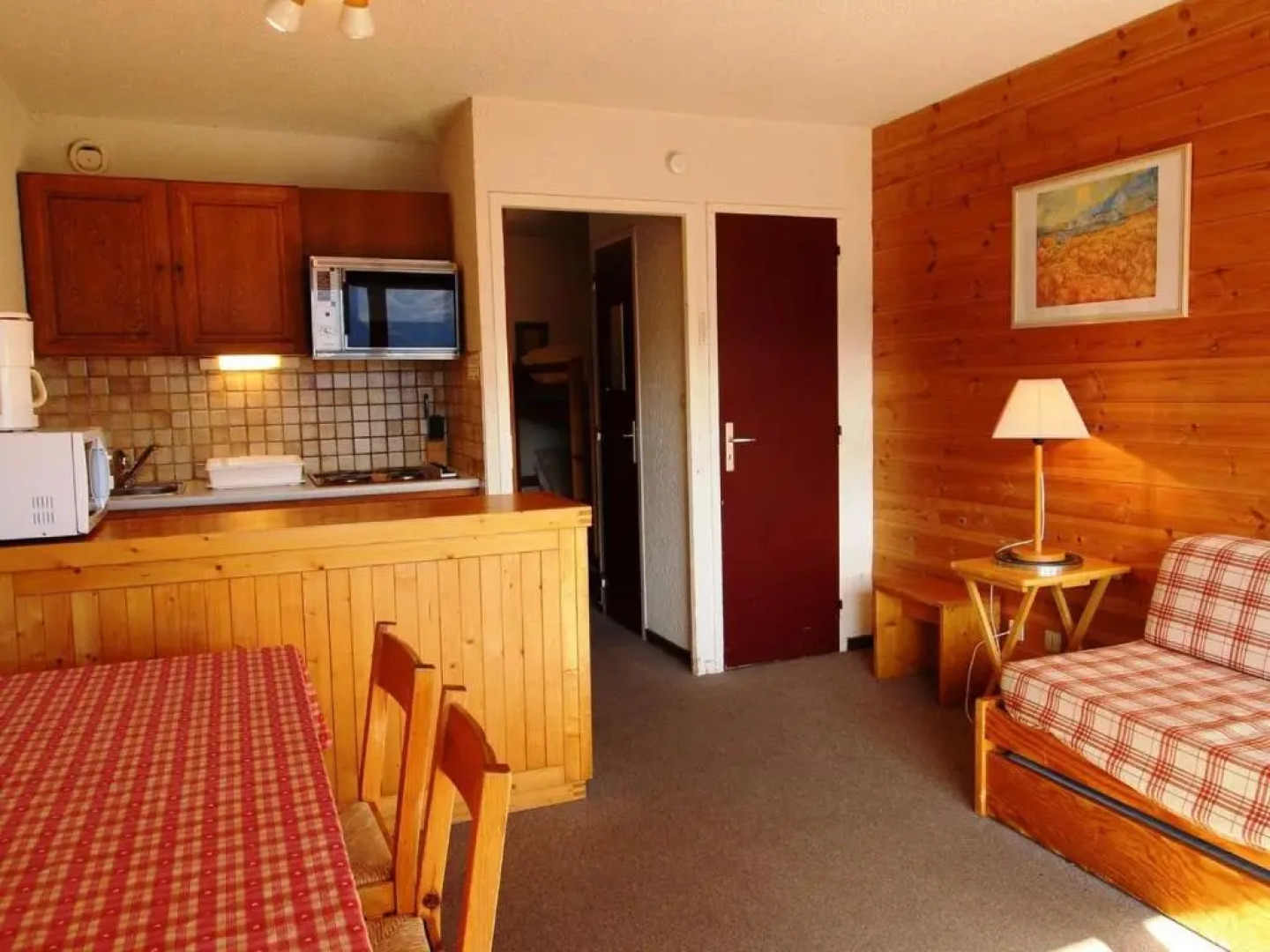 Appartement Auris, 1 pièce, 4 personnes - FR-1-297-30