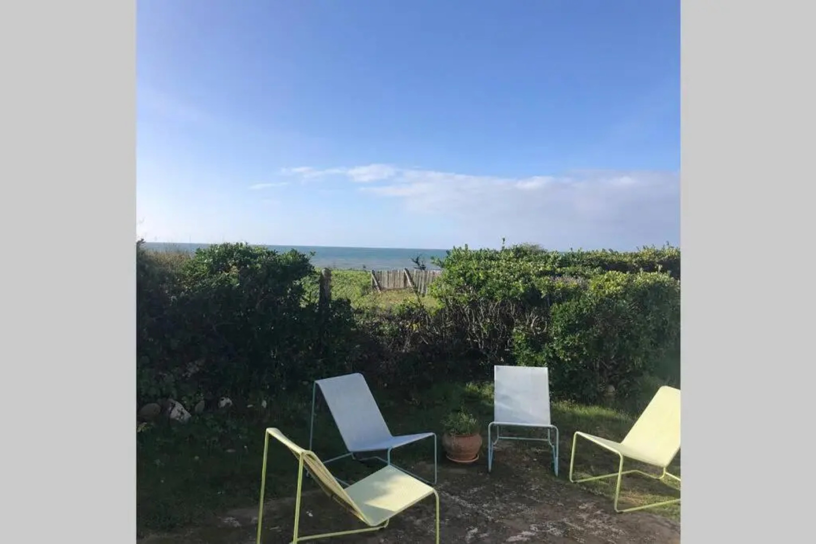 Maison de vacances en bordure de mer !