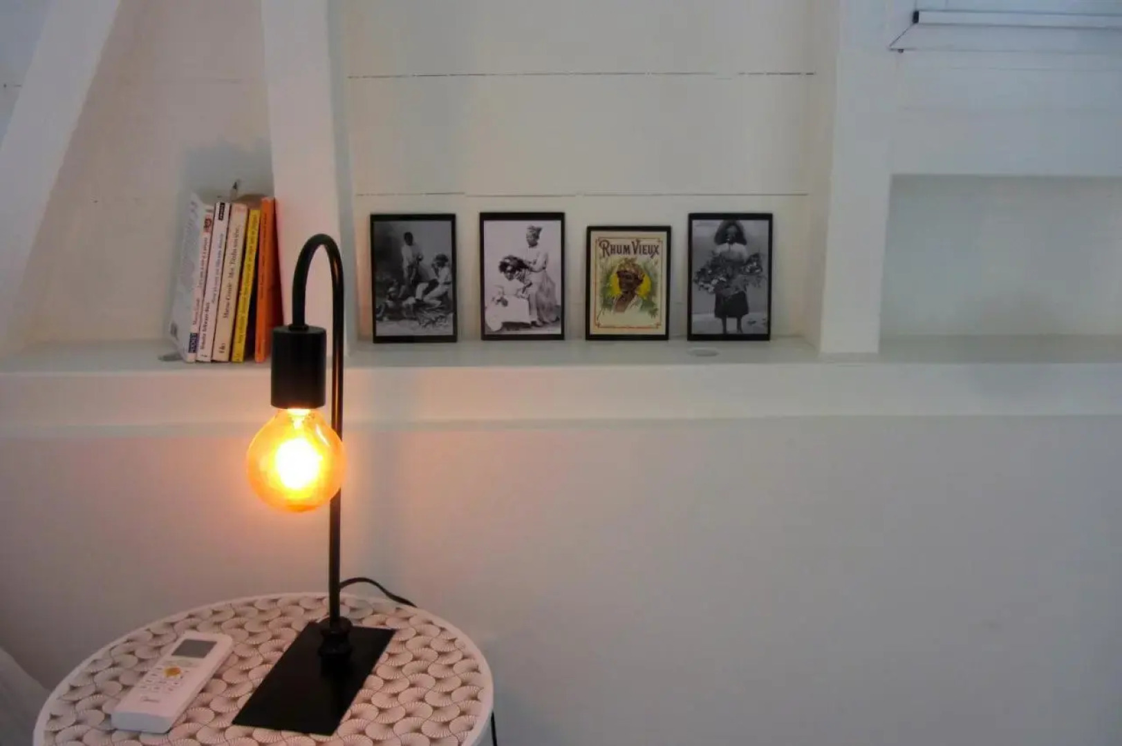 Or bleu-Bungalow volcan Soufriere-Vue sur mer