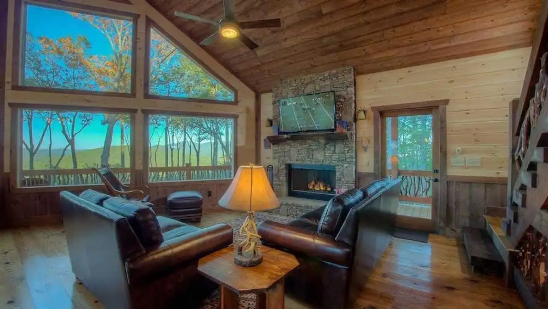 Triple Vista Mountain Tops by Escape to Blue Ridge