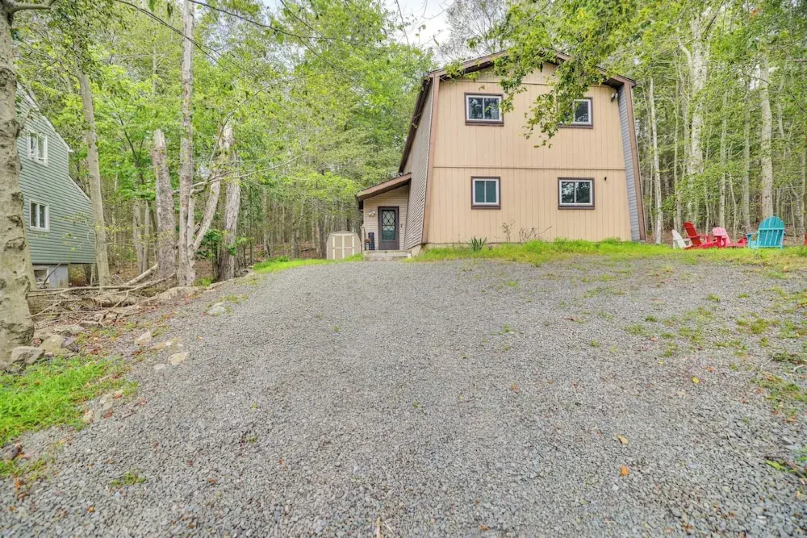 Wooded Tobyhanna Home w/ Fire Pit & Lake Access!
