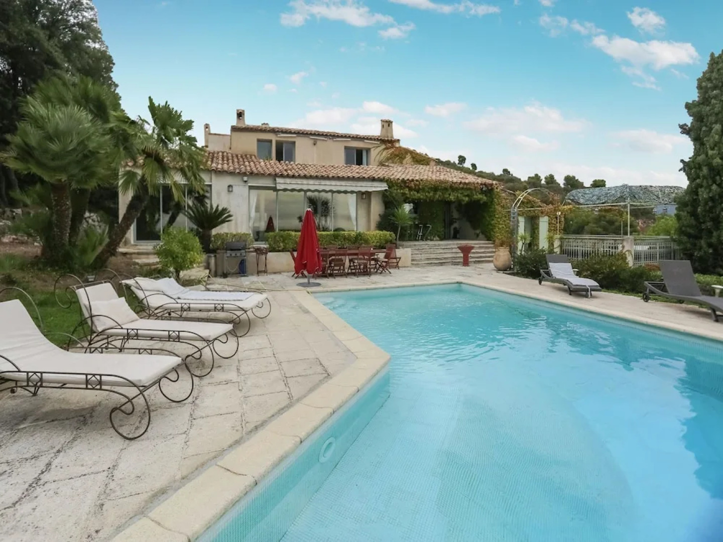 Mediterranean Villa With Panoramic Views of Nice and the Mediterranean Sea