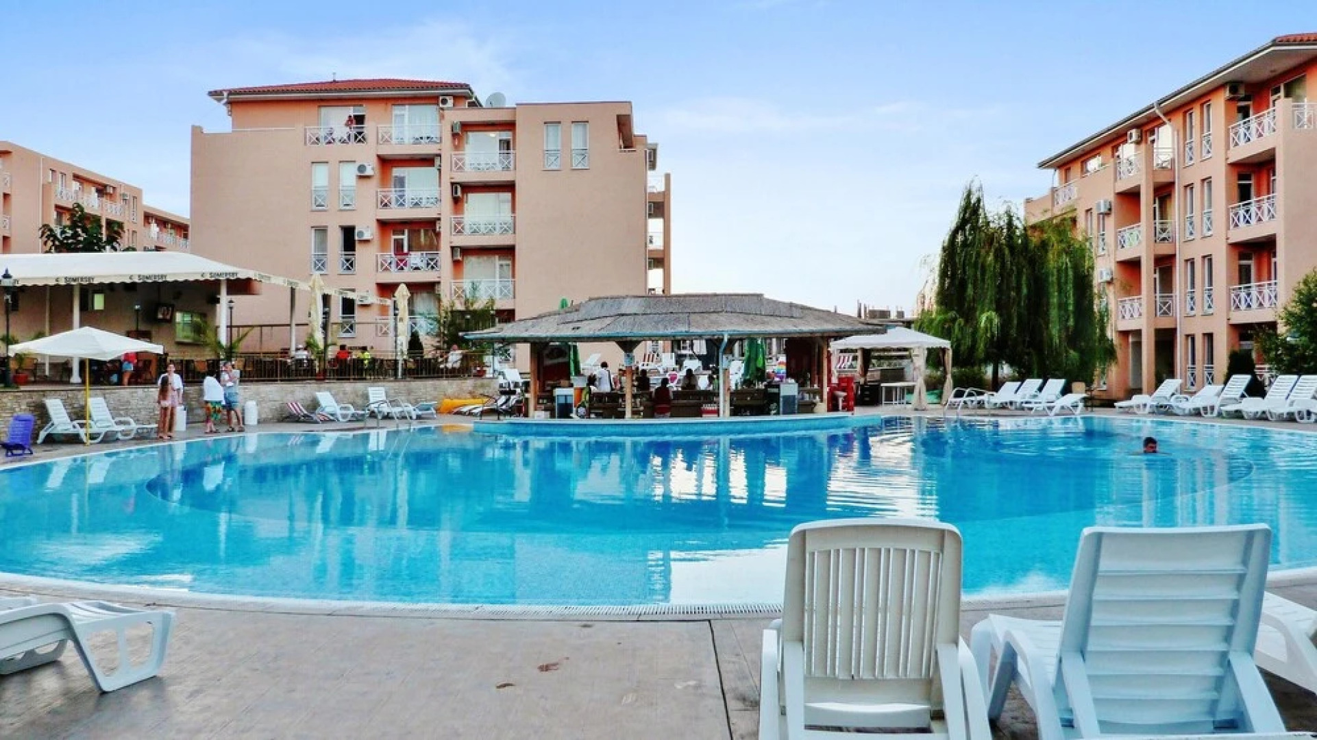 Studio in Tankovo, With Shared Pool - 3 km From the Beach