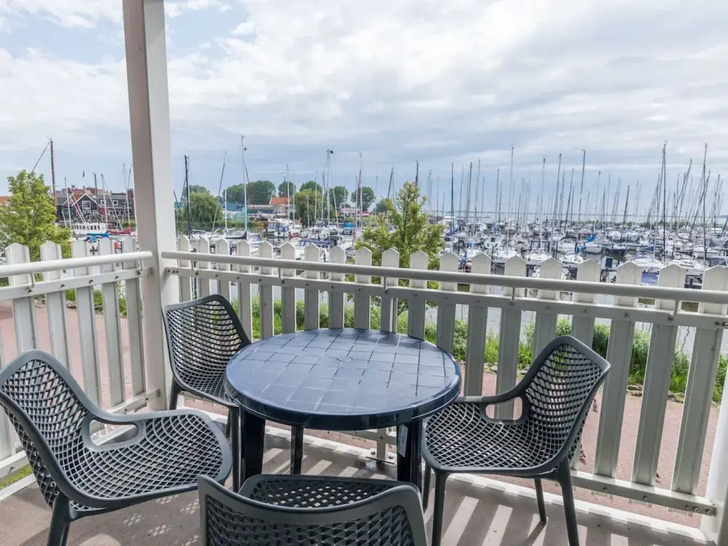 House in Volendam With Marina View