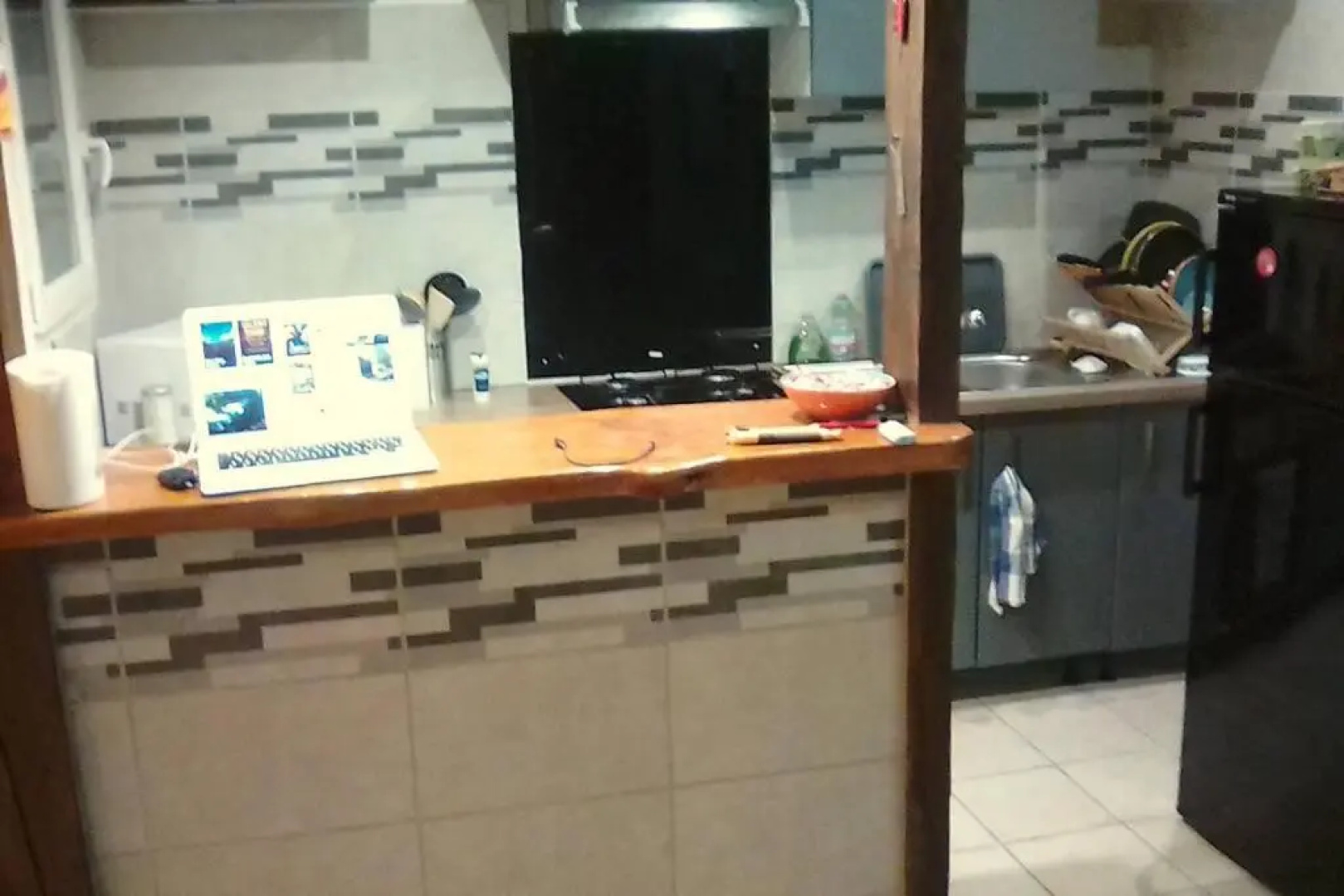 2+1 couchages + sdb dans appartement rénové.