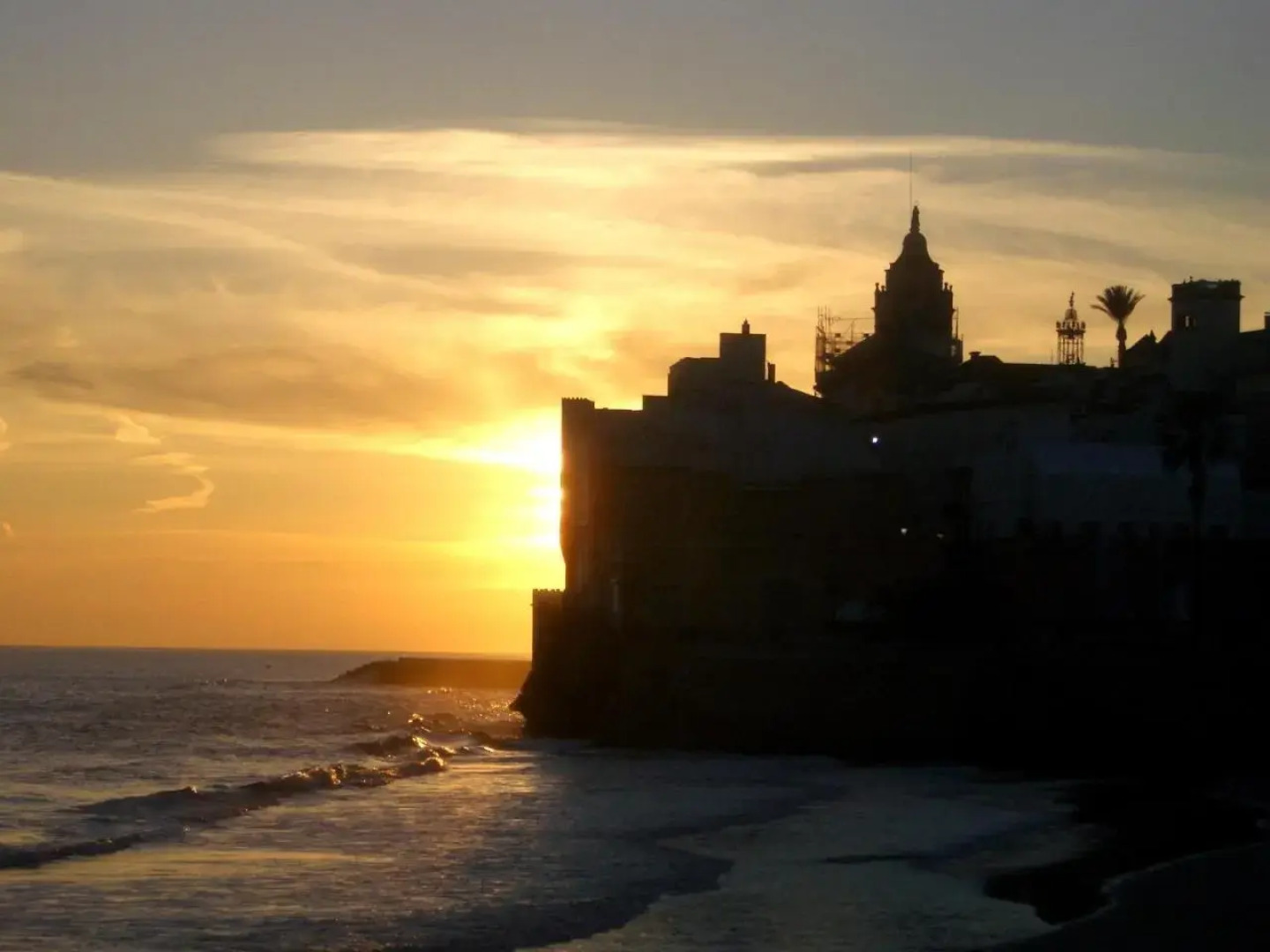 Sitges Beach Panorama