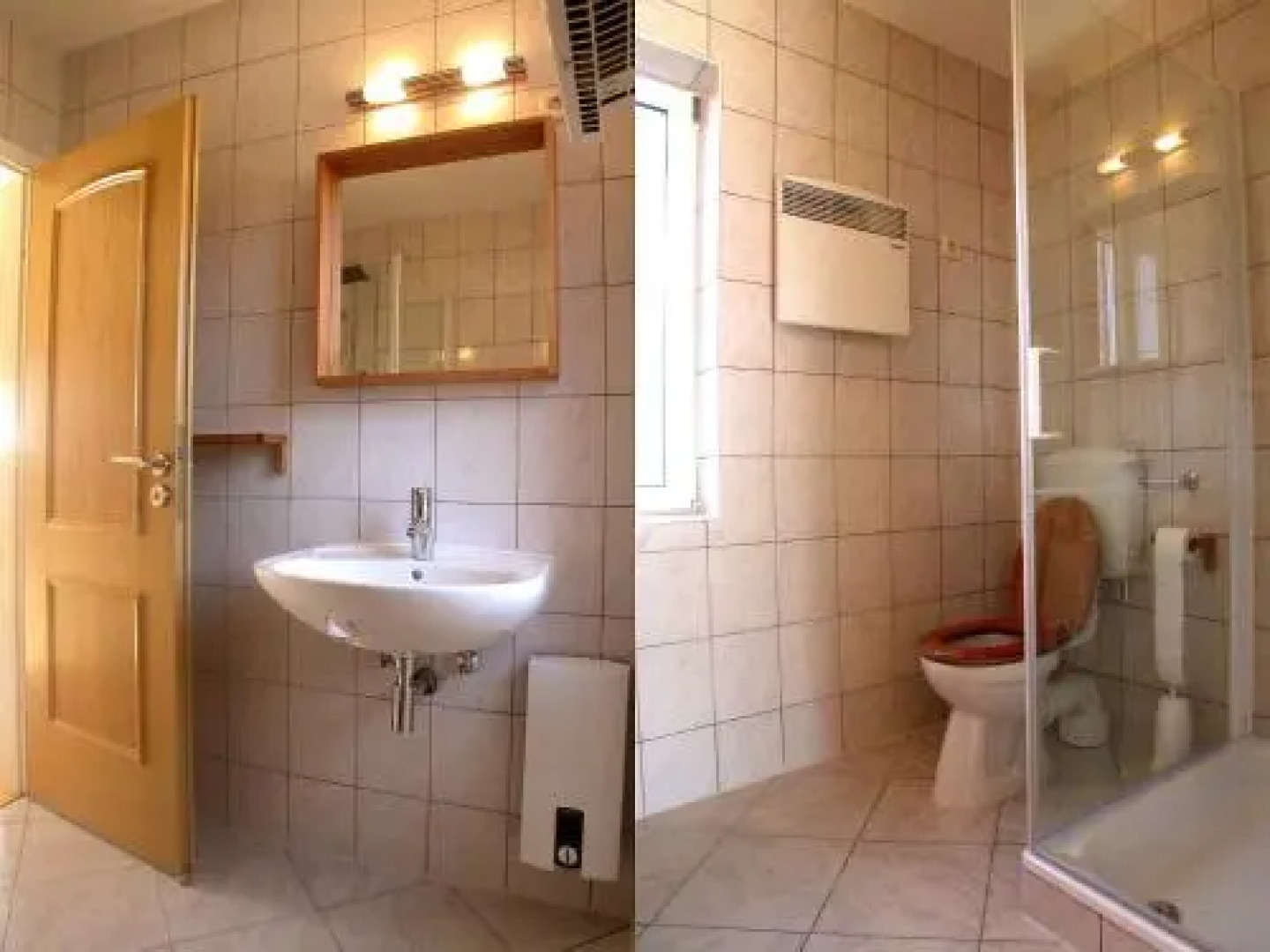 Roter Bungalow am Strand _50m_ _ O