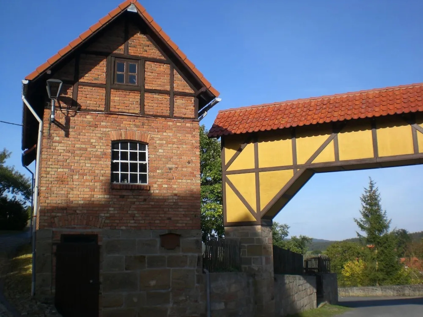 Contemporary Apartment in Bad Arolsen Hesse with private terrace and garden with barbecue