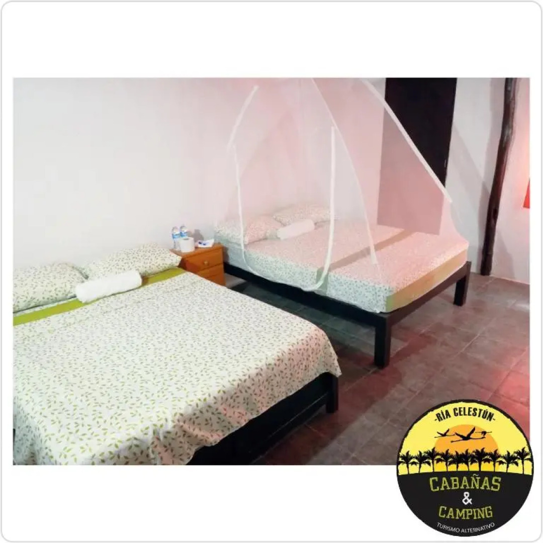 Cabanas Camping Ria Celestun