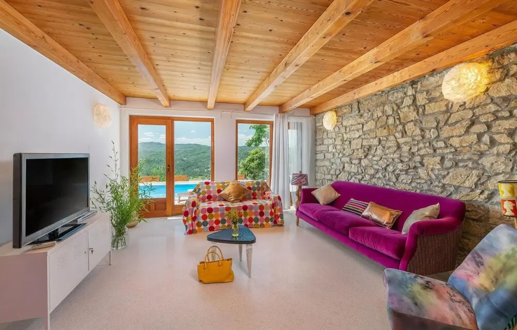 Stunning Home in Podpican With Outdoor Swimming Pool, Wifi and 3 Bedrooms